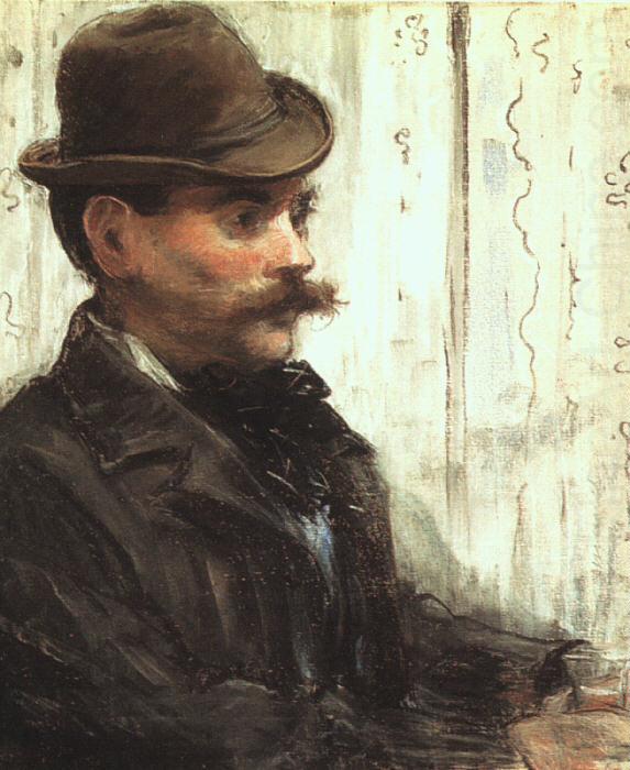 Edouard Manet Portrait of Alphonse Maureau china oil painting image
